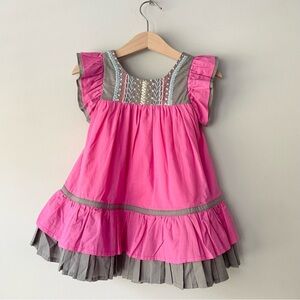 Willow Lane Flutter Sleeve Dress